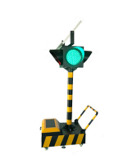 拜城太阳能移动信号灯